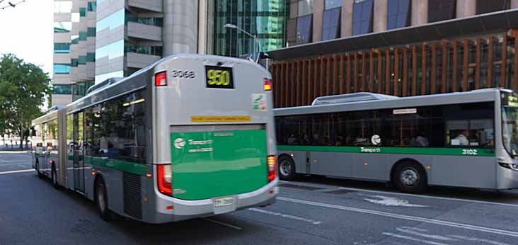 Transperth Volvo B8RLEA Volgren Optimus 3068 & 3102